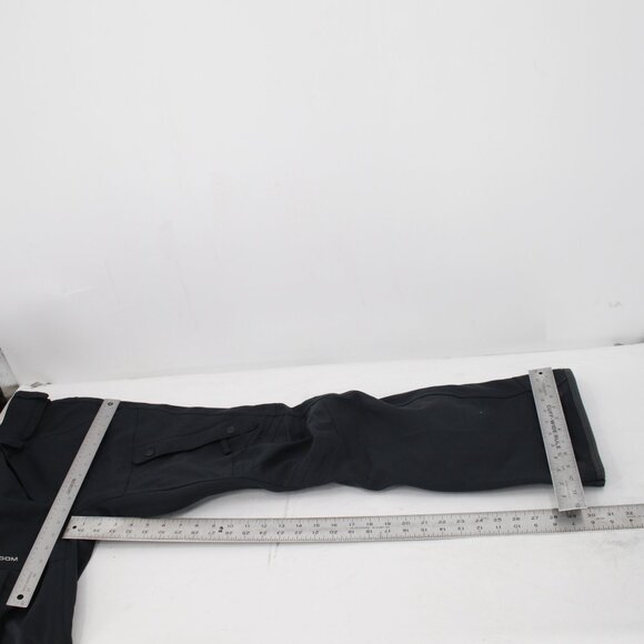 Volcom ski Pants Men's Small Articulated Snow snowboard Pockets Black 15k vented - Picture 13 of 16